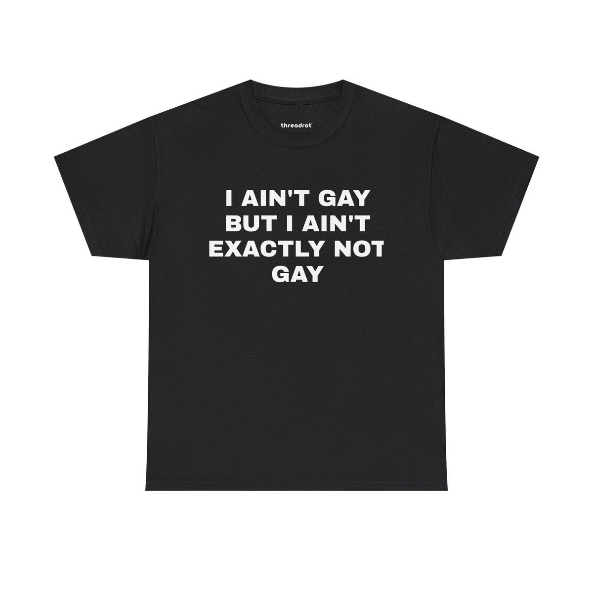 I Ain't Gay But I Ain't Exactly Not Gay