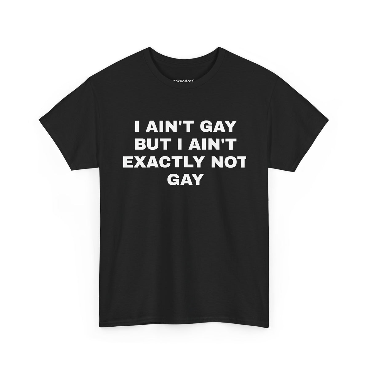 I Ain't Gay But I Ain't Exactly Not Gay